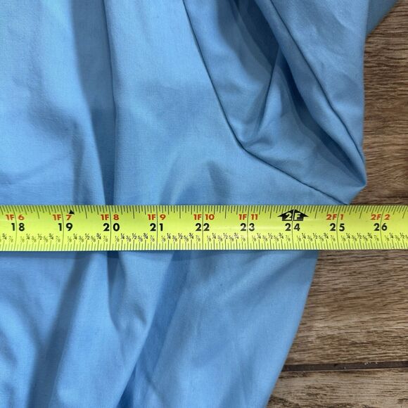 Vintage Sears Thin Bomber Jacket Light Blue Size XXL - Picture 9 of 12